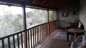 Balkón nebo terasa v ubytování Casa rural Albina