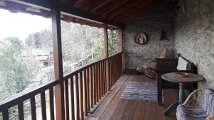 Balkón nebo terasa v ubytování Casa rural Albina