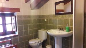 Koupelna v ubytování Casa rural Albina