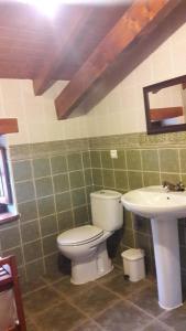 Koupelna v ubytování Casa rural Albina