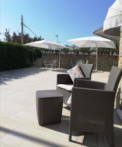 Patio nebo venkovní prostory v ubytování Le Vele