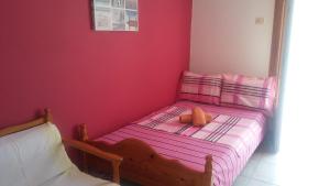 Postel nebo postele na pokoji v ubytování AGATHA appartments PALIOURIA