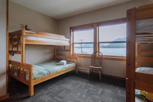 Voodi või voodid majutusasutuse Whalers Guesthouse toas