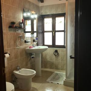 Koupelna v ubytování Casa Elena