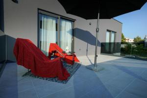 Patio alebo iná vonkajšia časť ubytovania Villa Terrazza