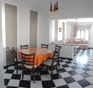 Istumisnurk majutusasutuses Martil Center Apartments