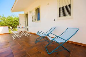 Balkón alebo terasa v ubytovaní Casale la Macina Residence Scopello