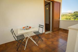 Balkón alebo terasa v ubytovaní Casale la Macina Residence Scopello