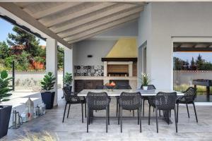 Patio alebo iná vonkajšia časť ubytovania Villa Dream
