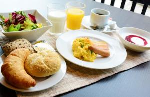 Svečiams siūlomi pusryčių variantai apgyvendinimo įstaigoje Ueda Ekimae Royal Hotel