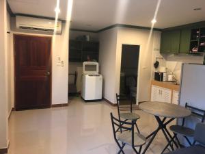 Kuchyň nebo kuchyňský kout v ubytování KD Residence