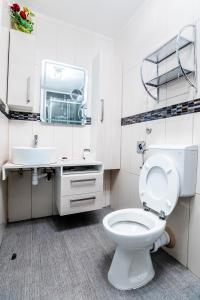 Koupelna v ubytování Apartment Gordan