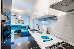 Kuchyň nebo kuchyňský kout v ubytování Apartment Gordan