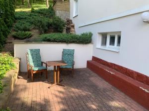 Vonkajšia záhrada v ubytovaní Vila Linda