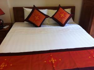 Katil atau katil-katil dalam bilik di Hanoi Ecogreen Hostel