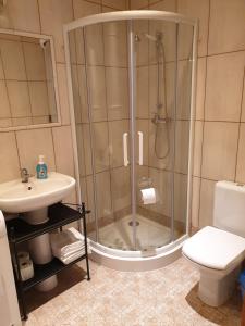 Łazienka w obiekcie Apartamenty Stary Browar Oleśnica