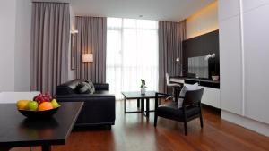 TV a/nebo společenská místnost v ubytování Residence26