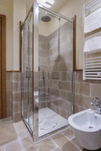Koupelna v ubytování Maison Montechiaro