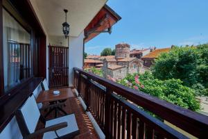 Balkón nebo terasa v ubytování Hotel Saint John Baptist Nessebar