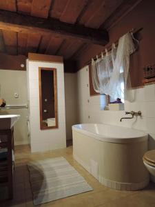 Koupelna v ubytování Drevenica Inga