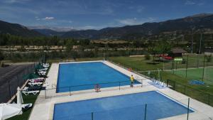 A view of the pool at Sabiñanigo Camp & Hotel or nearby