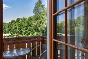 Balkon lub taras w obiekcie Sielanka Pokoje Hotelowe, Restauracja - Ustroń