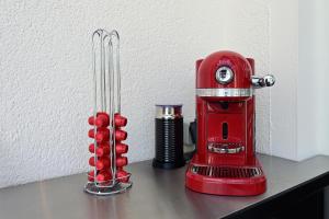Art Hotel Weimarにあるコーヒーまたはお茶