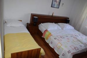 Postel nebo postele na pokoji v ubytování Apartman Linda