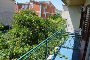 Balkón nebo terasa v ubytování Apartman Linda
