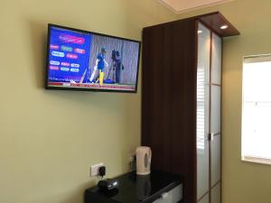 TV a/nebo společenská místnost v ubytování The Snowdon House