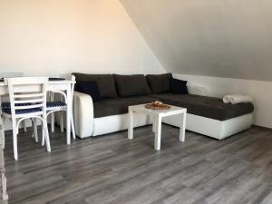 Posezení v ubytování Marci Apartman
