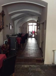 Posezení v ubytování Hotel U Zlateho Andela
