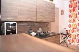 Kuchyň nebo kuchyňský kout v ubytování la casa di asmei b & b Lucera