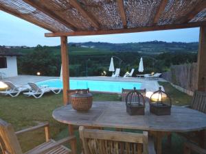 The swimming pool at or close to Casa Molly