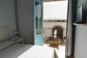 Balkón nebo terasa v ubytování Relais Antiche Saline