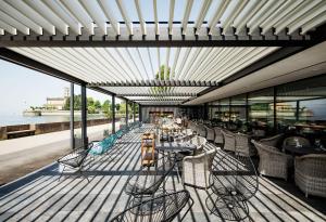 Balkón nebo terasa v ubytování Seevital Hotel & SPA - Ihr 4 Sterne Superior Hideaway direkt am See
