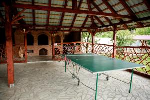 Stolní tenis v ubytování Giandra Resort nebo okolí