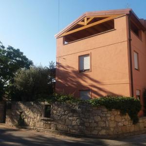 The building in which a panziókat is located
