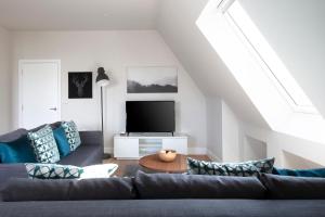 Μια τηλεόραση ή/και κέντρο ψυχαγωγίας στο Hampden Apartments - The Richard