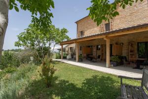 Zahrada ubytování Agriturismo Unico Senso