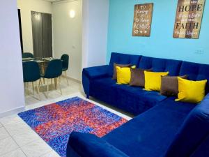 Istumisnurk majutusasutuses Aloha Hostel