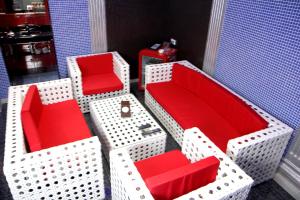 Area soggiorno di Hotel Roma & Tours