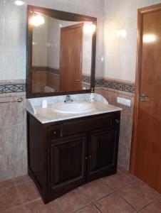 Koupelna v ubytování Apartamentos Casa Ferrás