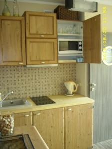 Kuchyňa alebo kuchynka v ubytovaní Apartament Bosmański + 28 fotografií