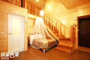 Postel nebo postele na pokoji v ubytování House of Ahan