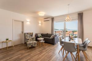 Posedenie v ubytovaní Luxury view apartments