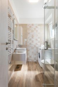 Kúpeľňa v ubytovaní Luxury view apartments + 37 fotografií
