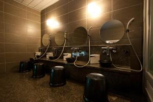 Fitness centrum a/nebo fitness zařízení v ubytování Super Hotel Kofu Showa Inter