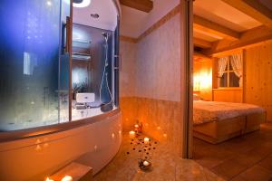 Koupelna v ubytování Albergo San Rocco