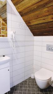 Koupelna v ubytování Õhtu Apartments + 37 fotografií